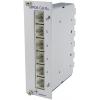 Telegärtner 100006991 6 portů síťový patch panel CAT 6A 3 U osazený