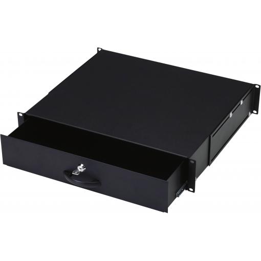 Digitus DN-19 KEY-2U-SW 19 palec rack 2 U vysouvací, uzavřené černá
