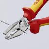 Knipex 02 06 225 VDE silové kombinované kleště, 225 mm, DIN ISO 5746, DIN EN 60900