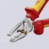 Knipex 02 06 225 VDE silové kombinované kleště, 225 mm, DIN ISO 5746, DIN EN 60900
