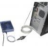 Manhattan USB kabel USB 2.0 USB-A zástrčka, USB-A zásuvka 5.00 m transparentní 519779