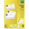 Sigel DP839 potisknutelné vizitky, mikroperforované 85 x 55 mm vysoce bílá 150 ks Formát papíru: A4