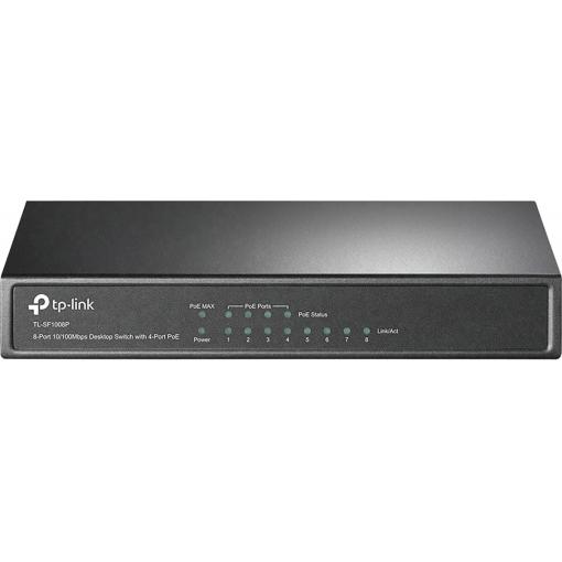 TP-LINK TL-SF1008P V5 TL-SF1008P V5 síťový switch 8 portů 10 / 100 MBit/s funkce PoE