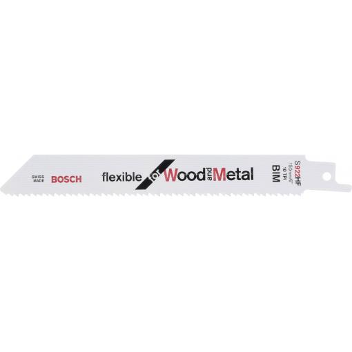 Bosch 2608656320 Pilový list do pil ocasek S 922 HF - Flexible for Wood and Metal 1 ks