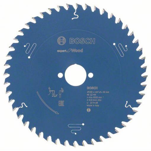 Bosch Accessories Expert for Wood 2608644053 pilový kotouč 200 x 30 x 1.8 mm Počet zubů (na palec): 48 1 ks