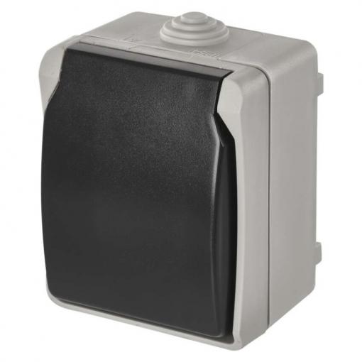 Zásuvka nástěnná 16A/250V IP54  A1397