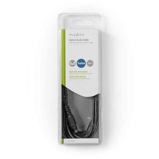 Optický audio kabel TosLink, 3m, černý  CAGB25000BK30