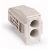 krabicová svorka Tuhost (příčný řez): 0.75-2.5 mm² Pólů: 2 WAGO 1000 ks světle šedá