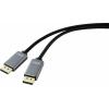 SpeaKa Professional DisplayPort kabel Konektor DisplayPort, Konektor DisplayPort 5.00 m černá SP-8993892 Kabel DisplayPort