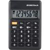 Basetech BT-CA-1008 kapesní kalkulačka černá Displej (počet míst): 8 na baterii (š x v x h) 89 x 59 x 11 mm