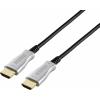 SpeaKa Professional HDMI kabel Zástrčka HDMI-A, Zástrčka HDMI-A 50.00 m černá SP-9019356 4K UHD, stíněný HDMI kabel