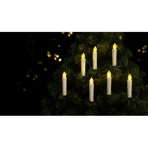 Sygonix SY-4531628 osvětlení na vánoční stromeček  vnitřní  na baterii Počet žárovek 20 LED teplá bílá