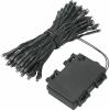 Sygonix SY-4533462 světelný řetěz s baterií vánoční stromeček vnitřní/venkovní na baterii Počet žárovek 100 SMD LED teplá bílá Délka světel: 9.9 m Nastavitelná