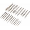 TOOLCRAFT TO-6800787 sada závitníků 21dílná metrický M3, M4, M5, M6, M8, M10, M12 pravotočivý DIN 352 HSS 1 ks