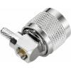 TRU COMPONENTS TC-9199208 UHF konektor zástrčka, zahnutá 50 Ω 1 ks