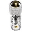 TRU COMPONENTS TC-9199216 UHF adaptér UHF zásuvka - UHF zástrčka 1 ks Bulk