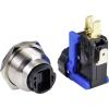 TRU COMPONENTS, TC-9201348 tlačítko, 22 mm, 250 V, 15 A, 1 ks