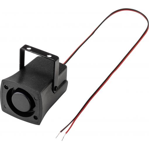 TRU COMPONENTS TC-9202100 piezo bzučák Hlučnost: 105 dB Napětí: 24 V/DC siréna 1 ks
