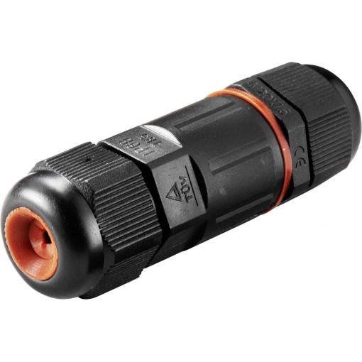 TRU COMPONENTS TC-9202488 kabelová spojka (pouzdro) adaptér, rovný 1 ks