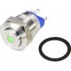 TRU COMPONENTS TC-9219000 tlačítko 48 V/AC 2 A 1x vyp/(zap) bez aretace zelená IP67 1 ks