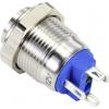TRU COMPONENTS TC-9219004 tlačítko 48 V/AC 2 A 1x vyp/(zap) bez aretace zelená IP67 1 ks
