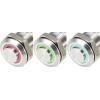 TRU COMPONENTS TC-9219012 tlačítko 48 V/AC 2 A 1x vyp/(zap) bez aretace RGB IP67 1 ks