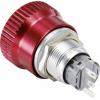TRU COMPONENTS nouzový vypínač 3 A 1 rozpínací kontakt IP65 1 ks