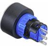 TRU COMPONENTS tlačítko 250 V/AC 3 A 1x vyp/(zap) bez aretace (Ø) 25 mm IP65 1 ks