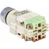 TRU COMPONENTS Y090 tlačítko 250 V/AC 5 A 1x zap/(zap) bez aretace červená (Ø) 30 mm 1 ks