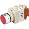 TRU COMPONENTS Y090 tlačítko 250 V/AC 5 A 1x zap/(zap) bez aretace červená (Ø) 30 mm 1 ks