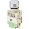 TRU COMPONENTS Y090 tlačítko 250 V/AC 5 A 1x zap/(zap) bez aretace bílá (Ø) 30 mm 1 ks