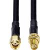 SpeaKa Professional antény prodlužovací kabel [1x RP-SMA zástrčka - 1x RP-SMA zásuvka] 10.00 m černá