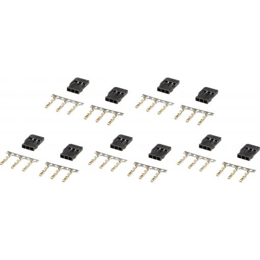 Reely servo zásuvka zásuvka Futaba 10 ks