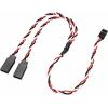 Reely servo Y kabel [2x Futaba zástrčka - 1x JR zásuvka] 30.00 cm 0.35 mm²