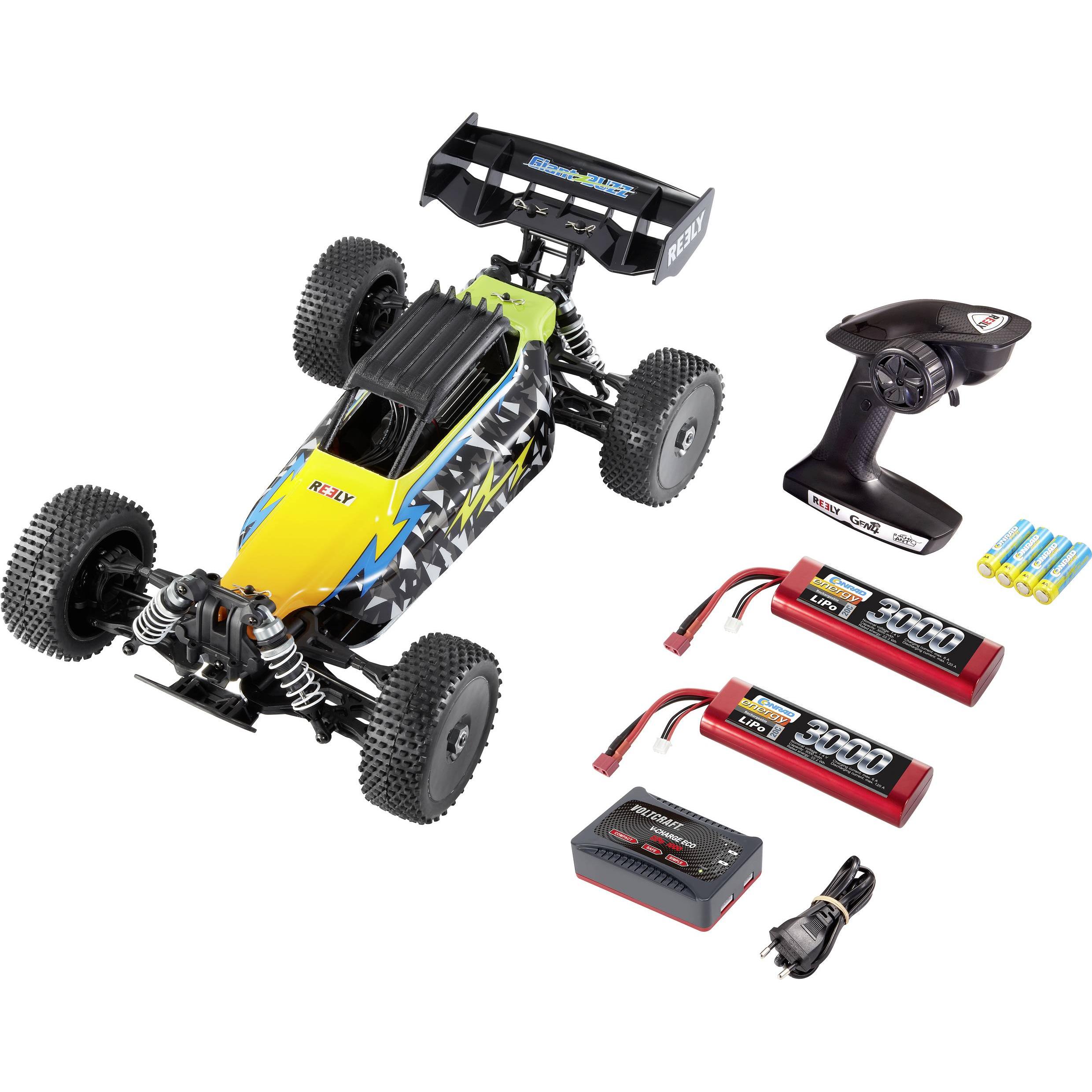 Reely Giant Buzz Brushless 1:8 Voiture RC Buggy Électrique 4WD 100