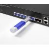 Renkforce zámek portu RJ45 LAN RF-4695228 sada 12 ks modrá RF-4695228