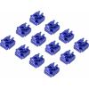 Renkforce zámek portu RJ45 LAN RF-4695228 sada 12 ks modrá RF-4695228