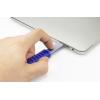Renkforce zámek portu USB RF-4695230 sada 10 ks stříbrnomodrá RF-4695230