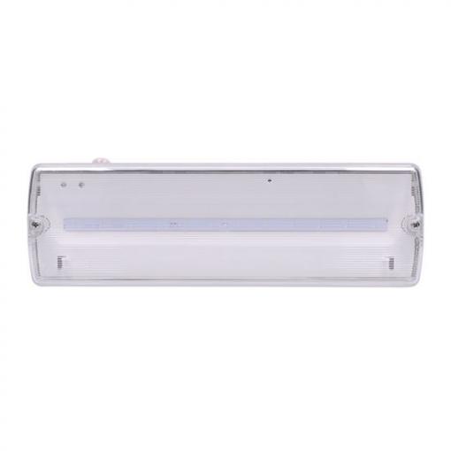 Solight LED nouzové osvětlení, 6W, 270lm, IP65, LiFePo4 1500mAh baterie, autotest - WO527