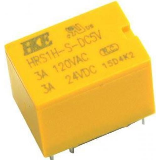 Relé HRS1H-S-DC5V, 5 V DC, 24 V DC / 120 V AC, 3 A