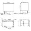 Miniaturní relé HRS1H-S-DC12V, 12 V DC, 3 A, 24 V DC/120 V AC
