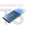 Externí SSD disk Samsung Portable T5, 500 GB, USB 3.2 (Gen 2) , Ocean Blue