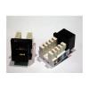 Přístroj zásuvky datové komunikační SOLARIX SXKJ-5E-UTP-BK  CAT5E UTP RJ45 černý