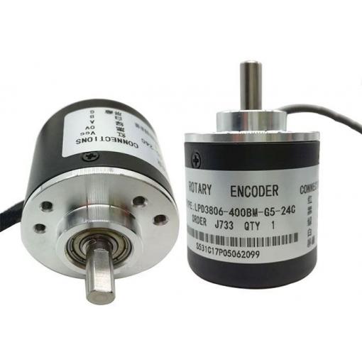 Rotační encoder E38S6G5-360B-G24N, 360 pulsů/otáčku, 5–24 V DC