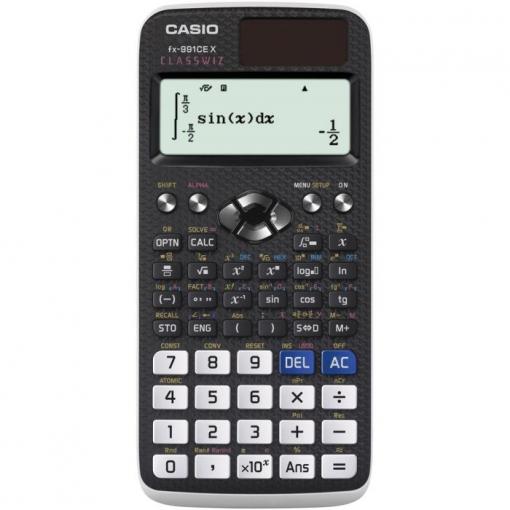 Vědecký kalkulátor Casio FX-991CE X, 668 funkcí, LCD displej