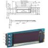 OLED displej 0,91", 128×32 px, I2C, 4 piny, bílý