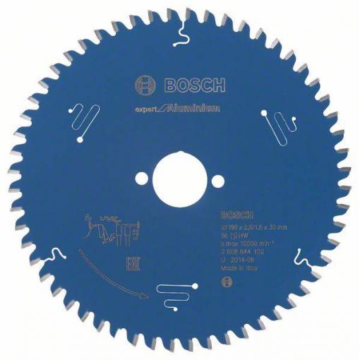 Bosch Accessories Expert for Aluminium 2608644102 pilový kotouč 190 x 30 x 1.6 mm Počet zubů (na palec): 56 1 ks
