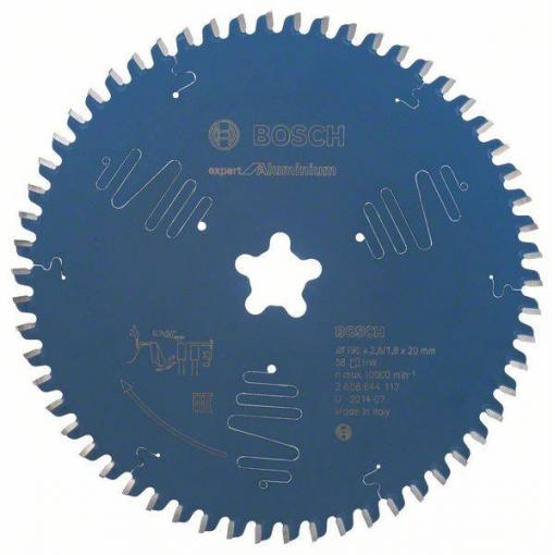 Bosch Accessories Expert for Aluminium 2608644117 pilový kotouč 190 mm Počet zubů (na palec): 58 1 ks