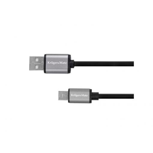 Kabel KRUGER & MATZ KM1241 Basic USB/USB mini 1m Black