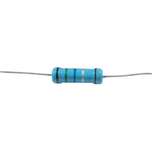 Výkonový rezistor 68 Ω, 2 W, metaloxid, pouzdro 0414